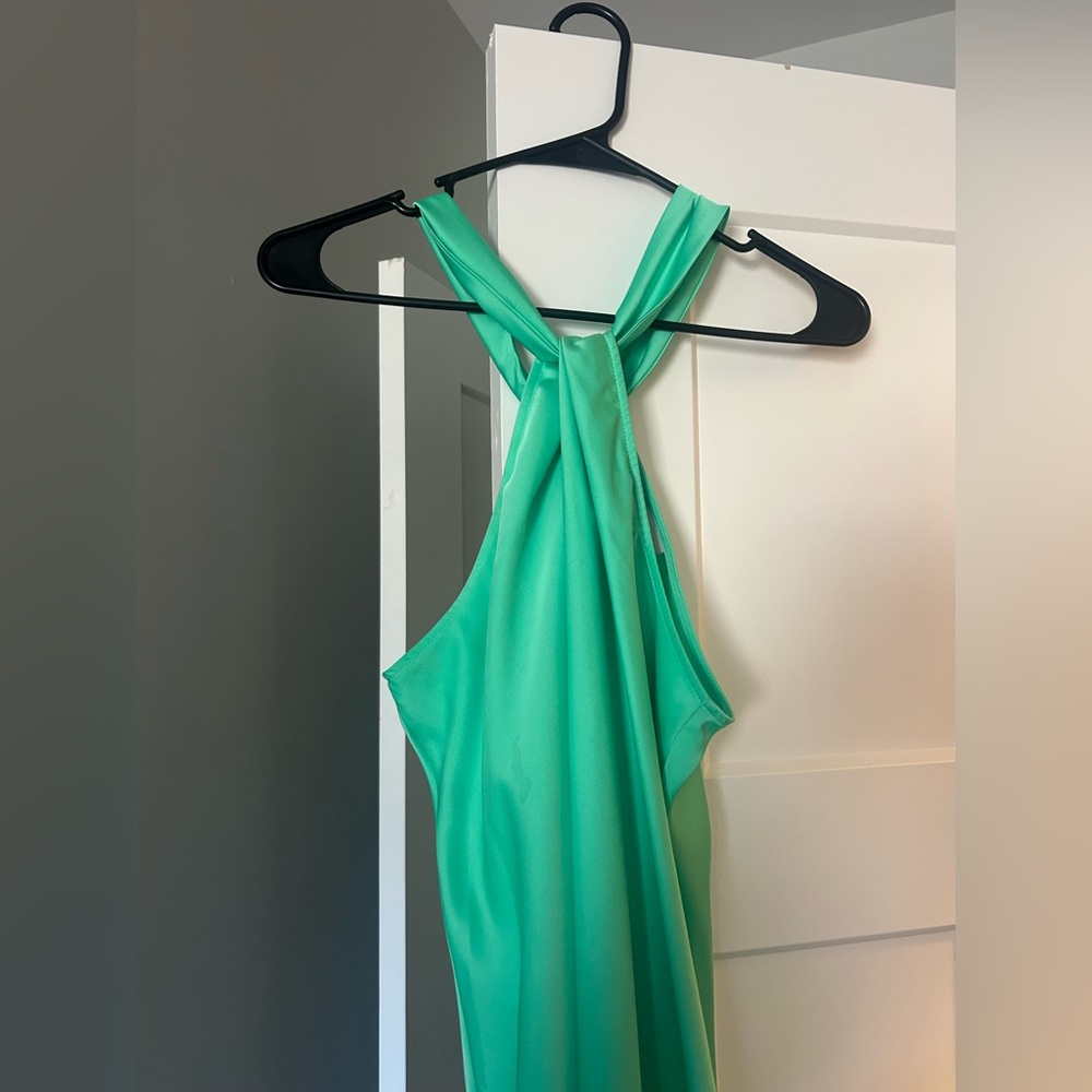 A New Day Vibrant Green Maxi dress